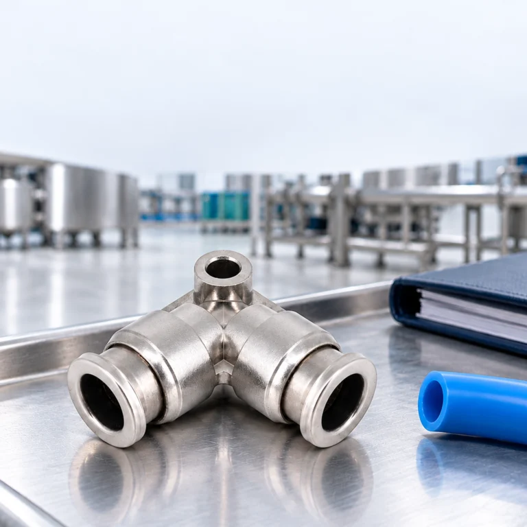 How to Choose a Stainless Steel Push-In Fitting for Washdown Areas