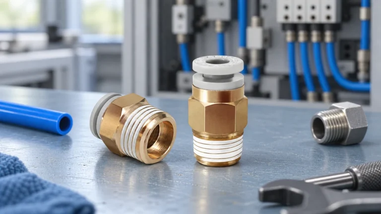 Valvole pneumatiche vs. valvole filettate: quale è la soluzione migliore per la vostra linea di aria compressa?