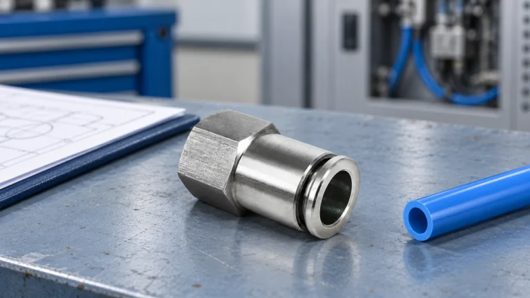 Pneumatic air fitting vs. Threaded Fittings: Which Is Better for Your Air Line?